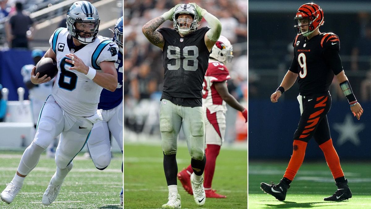 Bengals, Raiders und Co.: Die Playoff-Chancen der fünf 0-2-Teams