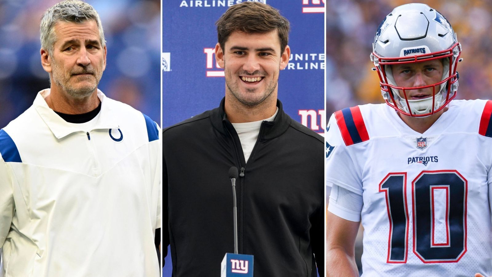 
                <strong>Daniel Jones obenauf, Mac Jones am Boden: Die Gewinner und Verlierer des 7. Spieltags</strong><br>
                Es vergeht eigentlich keine Woche in der diesjährigen NFL-Saison, die nicht ohne Ende Schlagzeilen und Diskussionsstoff liefert. Kantersiege, degradierte Quarterbacks und ein Jones in jeder Kategorie: ran hat die Gewinner und Verlierer des 7. Spieltags für euch.
              