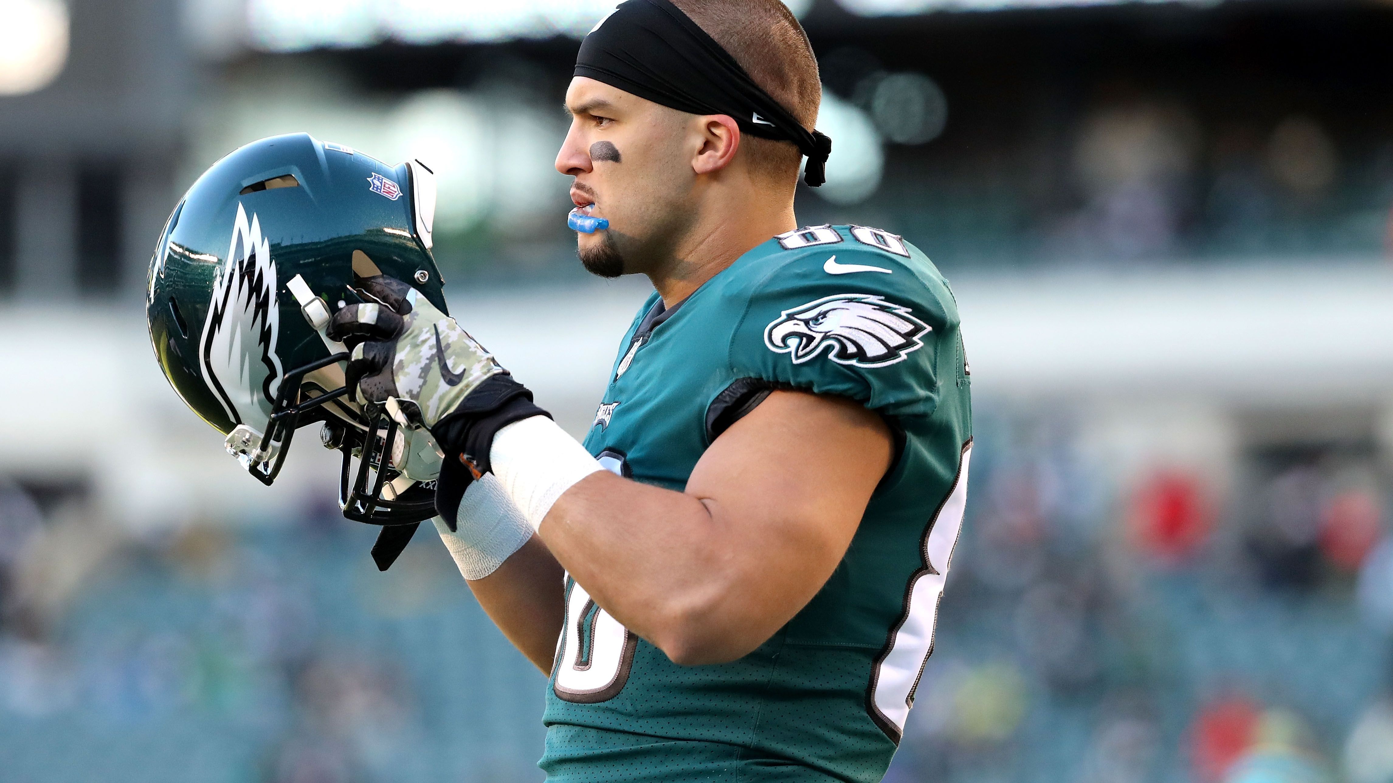 <strong>Trey Burton (Philadelphia Eagles)</strong><br>Position: Tight End<br>Jahr: 2018 (Super Bowl)<br>Gegner: New England Patriots