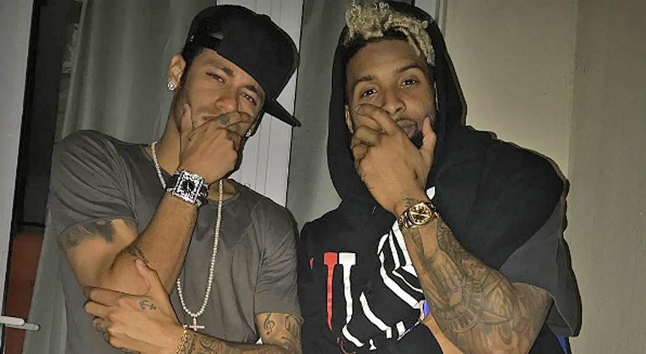 
                <strong>Odell Beckham Jr. und Neymar</strong><br>
                Die Juniors unter sich! Odell Beckham Jr. und Neymar Jr. drehen den Swag in der NFL-Offseason gemeinsam auf. Ob David Alaba da eifersüchtig wird?
              