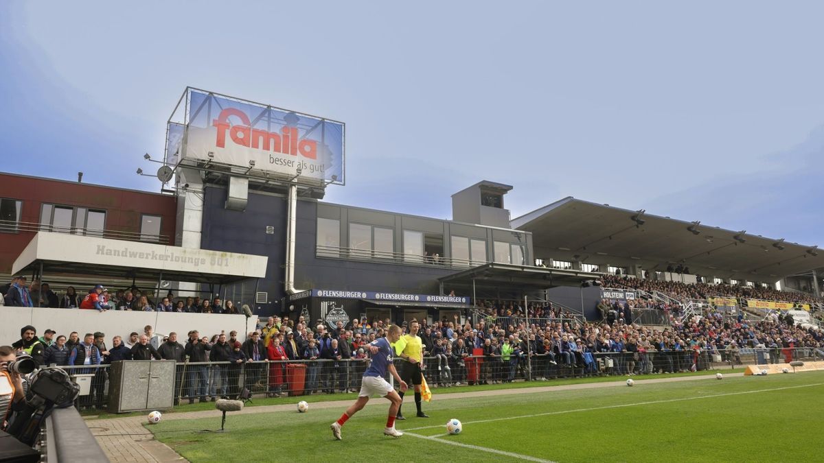 Das Holstein-Stadion in Kiel