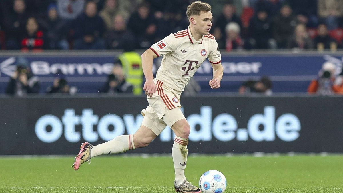 Joshua Kimmich beim Topspiel in Leverkusen