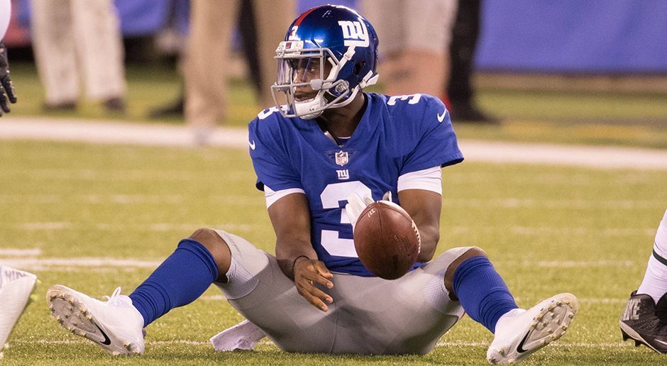 
                <strong>New York Giants: Geno Smith</strong><br>
                Fünftes NFL-Jahr30 Spiele als Starter5.962 Career-Passing-Yards28 Touchdowns, 36 Interceptions
              