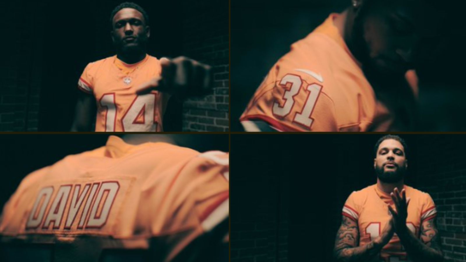 <strong>Tampa Bay Buccaneers - Throwback-Trikot</strong><br>Die Bucs haben die Rückkehr ihres altehrwürdigen "Creamsicle"-Trikots gefeiert. Auf Twitter gibt es etliche Videos, Artworks und Fotos des Jerseys, das bereits käuflich zu erwerben ist. Von 1976 bis 1996 waren die Leibchen das Markenzeichen des erfolglosen Teams, das nach einem Trikotwechsel erstmals den Super Bowl gewann.