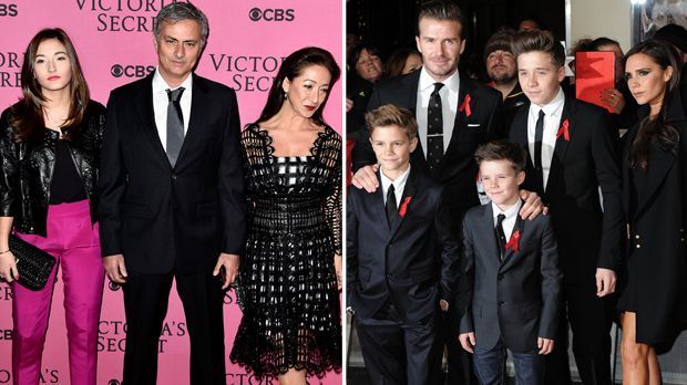 
                <strong>Beckhams und Mourinhos</strong><br>
                Verbringen die Beckhams und die Mourinhos das kommenden Osterfest gemeinsam? Die spanische "Marca" berichtet jedenfalls, dass Beckham-Sohn Brooklyn und Mourinho-Tochter Matilde ein Paar sein sollen ...
              