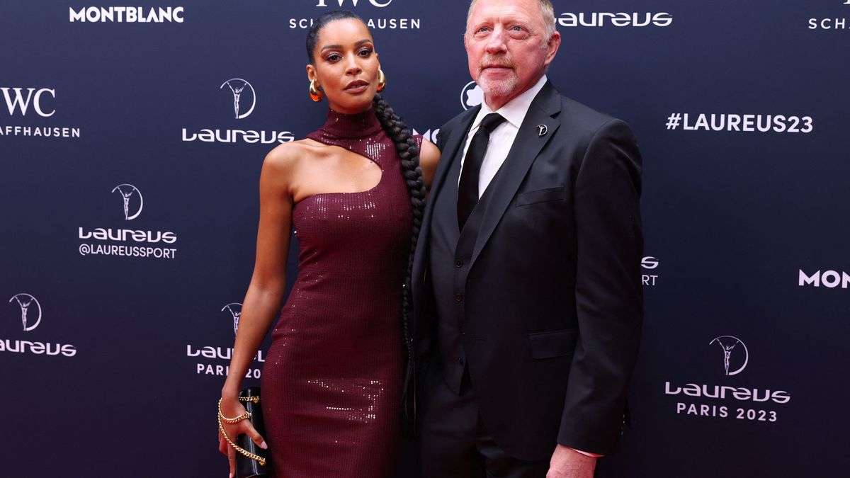 Boris Becker und Freundin Lilian de Carvalho Monteiro. / UP1EJ5819JQE8