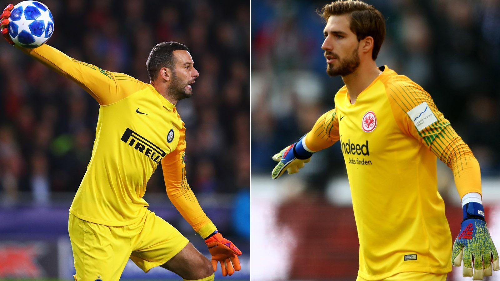 
                <strong>Torhüterposition</strong><br>
                Inters Samir Handanovic hat in drei Europa-League-Auftritten noch kein Gegentor kassiert und überzeugt auch regelmäßig in der Serie A. Frankfurts Kevin Trapp ist in dieser Europa-League-Saison ebenfalls ein starker Rückhalt, kassiert im Schnitt ein Gegentor pro Spiel. Er wird mit besonders breiter Brust anreisen, da er sein Team im Hinspiel als Elfmeter-Killer vor dem Rückstand bewahrte. Punkt für beide: 1:1
              