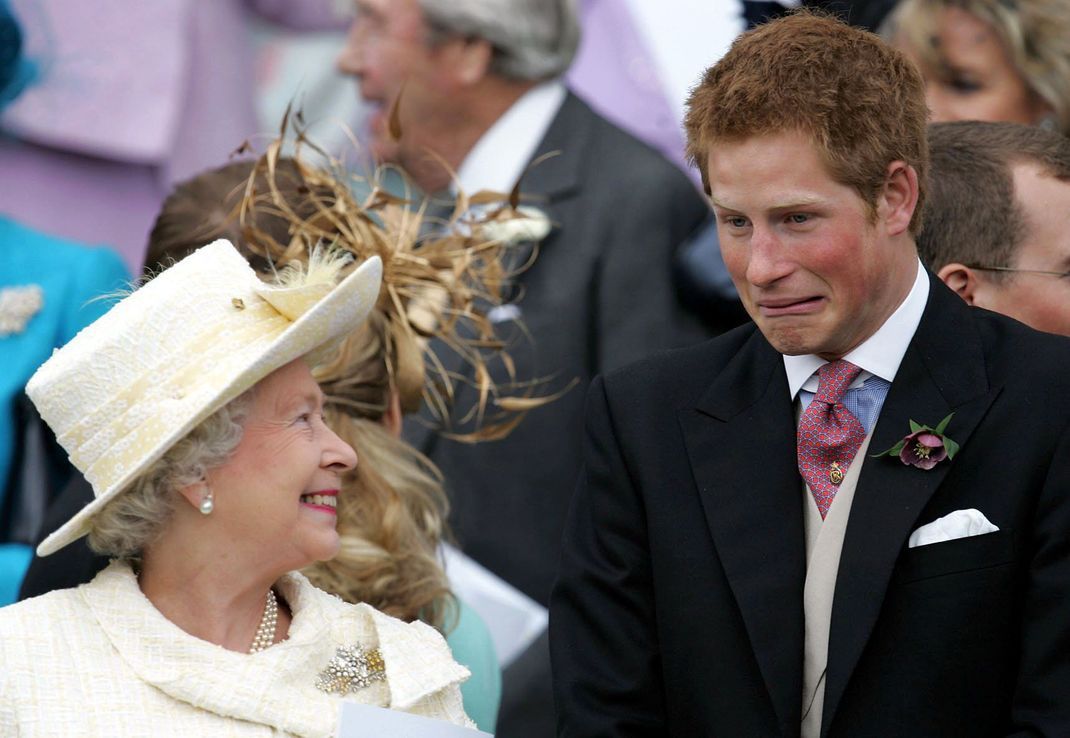 Zwei die sich gut verstanden: Queen Elizabeth und der stets zu Scherzen aufgelegte Prinz Harry.