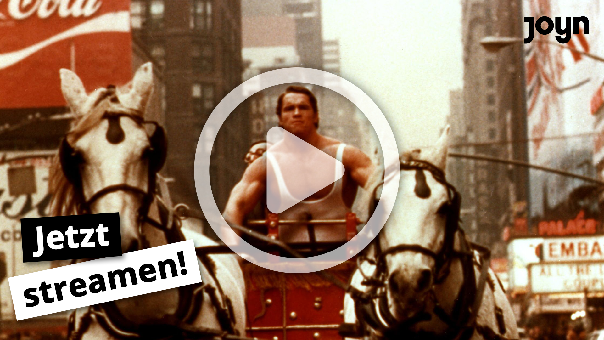 Streame "Hercules in New York" jetzt kostenlos auf Joyn
