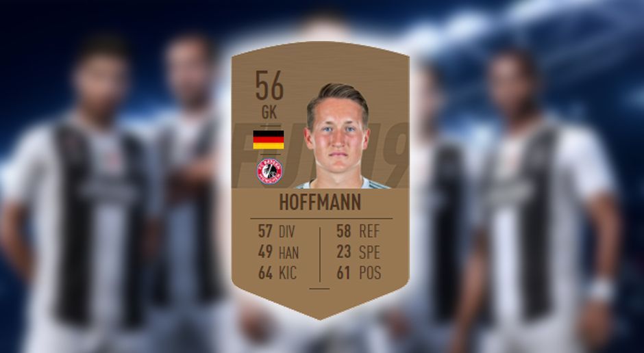 
                <strong>Schlechtester Bundesliga-Torwart Ron-Thorben Hoffmann</strong><br>
                Ron-Thorben Hoffmann vom FC Bayern München ist laut FIFA 19 der schlechteste Torwart der Bundesliga. Mit einem Rating von 56 hat er wohl keine Chance auf ein Vorbeikommen an Manuel Neuer.
              