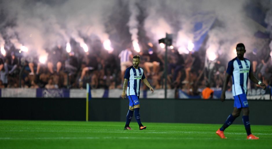 
                <strong>Saison 2016/17: Hertha BSC</strong><br>
                Aus in der QualifikationsrundeGegner: Bröndby IF (1:0 und 1:3)
              