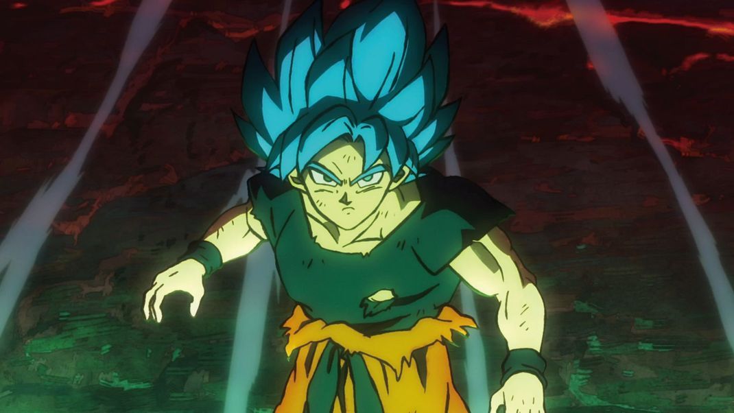 Son Goku als Super Saiyajin Blue in "Dragon Ball Super: Broly".
