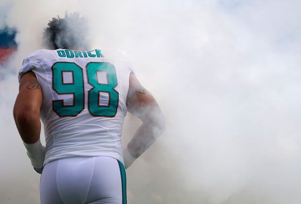 
                <strong>Jared Odrick</strong><br>
                Defensive Tackle Jared Odrick wird die Miami Dolphins in Richtung AFC South verlassen, um künftig für die Jacksonville Jaguars aufzulaufen.
              