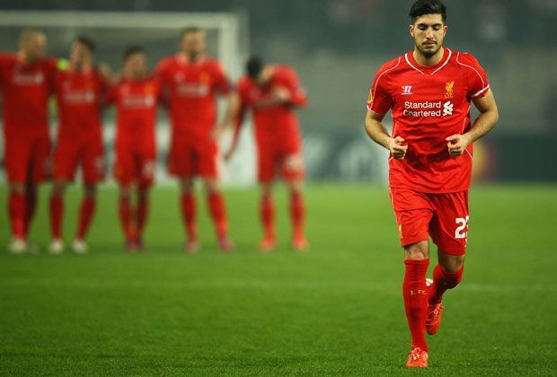 
                <strong>Emre Can</strong><br>
                Beim FC Liverpool hat sich Emre Can mittlerweile ein gutes Standing erarbeitet. Nachdem Reds-Coach Brendan Rogers sein Sytsem auf eine Dreier-Abwehrkette umstellte und Can auf die rechte Seite zurückzog, läuft es. Bislang kommt der Ex-Bayer-Star nur in der U21 zum Einsatz.
              