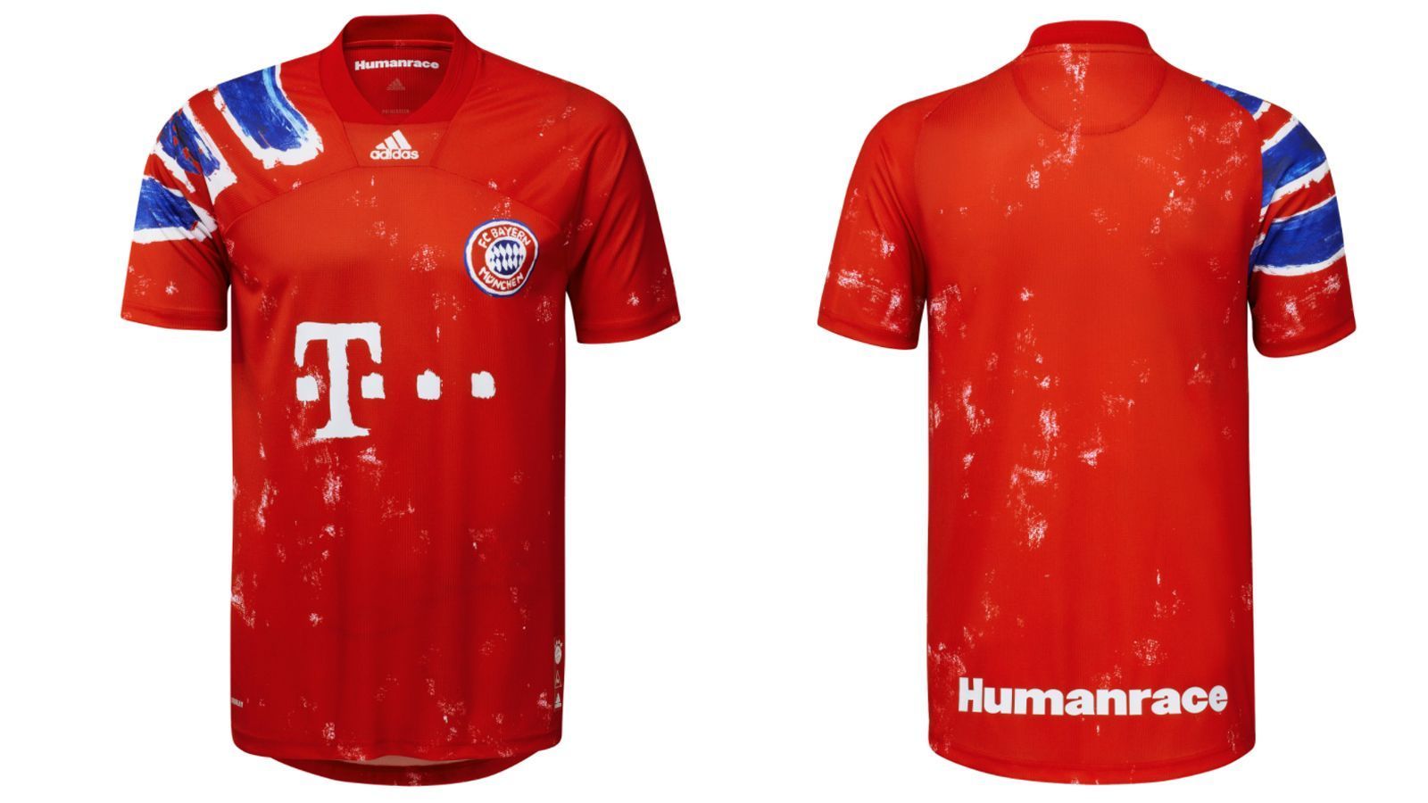 
                <strong>"Für Vielfalt und Toleranz": FCB startet Kampagne mit Human-Race-Trikot</strong><br>
                Rekordmeister Bayern München startet mit Ausrüster Adidas eine neue Kampagne. Im Rahmen der "Human Race"-Initiative setzen sich die Münchner für Vielfalt und Toleranz ein. Um diesem Bestreben optisch Ausdruck zu verleihen, hat Designer Pharrell Williams eine limitierte Trikot-Kollektion entworfen. Das Geld, welches durch den Verkauf der Sondertrikots eingenommen wird, kommt den SOS Kinderdörfern weltweit zugute. "Der FC Bayern ist mit rund 300.000 Mitgliedern der größte Sportverein der Welt. Gemeinsam mit unseren Fans stehen wir für Werte wie Vielfalt und Toleranz. Fußball bildet Brücken unter den Menschen auf der ganzen Welt - und wir als 'The World's Biggest Sports Family' nehmen unsere gesellschaftliche Verantwortung ernst, immer wieder aufs Neue für soziale Themen zu sensibilisieren", erklärte Bayern-Präsident Herbert Hainer. Das Design des "Human Race"-Shirts ist an die Münchner Trikots aus den Jahren 1991 bis 1993 angelehnt. 
              