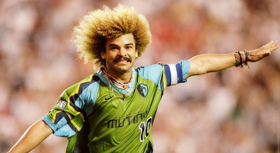 
                <strong>1996: Carlos Valderrama (Tampa Bay Mutiny)</strong><br>
                1996: Carlos Valderrama (Tampa Bay Mutiny). In der ersten Saison der MLS gewann Tampa Bay Mutiny mit Spielmacher Carlos Valderrama aus Kolumbien die Eastern Conference. In den anschließenden Playoffs war dann allerdings im Conference Final gegen D.C. United, den späteren Champion, Schluss.
              