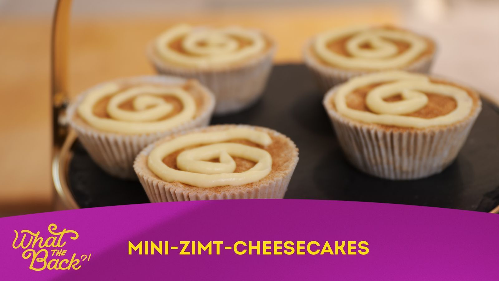 Mini-Zimt-Cheesecakes