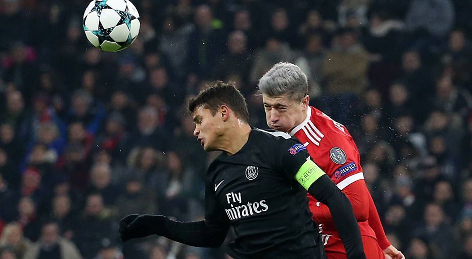 
                <strong>Thiago Silva</strong><br>
                Drei Gegentore hat PSG in dieser Saison noch nicht kassiert. Diesmal schon, weil die PSG-Innenverteidigung in der Mitte Lewandowski nicht ausschalten und von Tolisso zweimal überrascht wird. Keine souveräne Vorstellung von Routinier Thiago Silva. ran-Note: 4
              