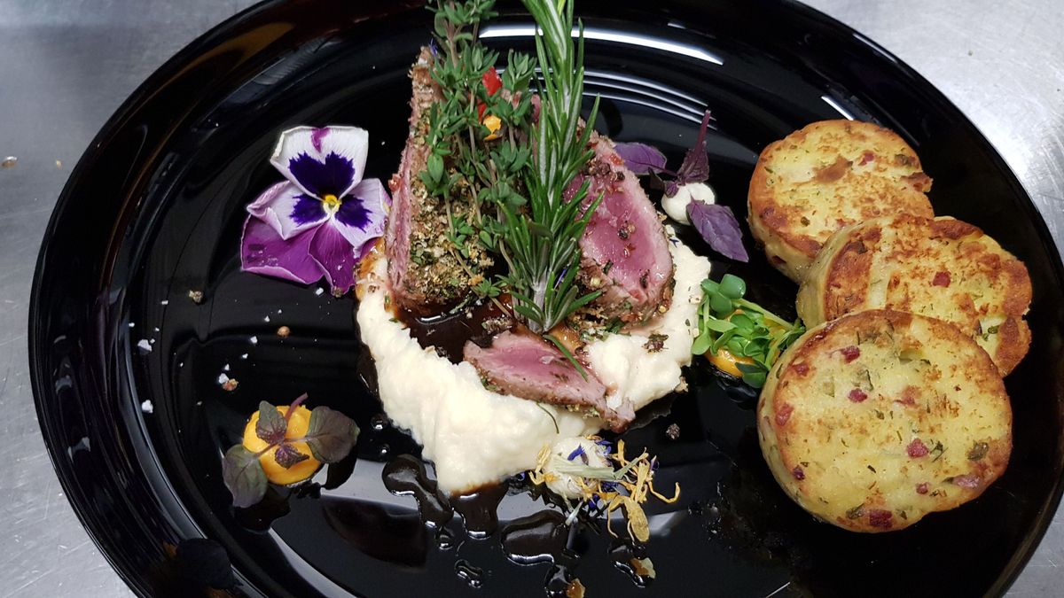 Rumpsteak mit Tomaten und Parmesan-Schritt für Schritt Anleitung