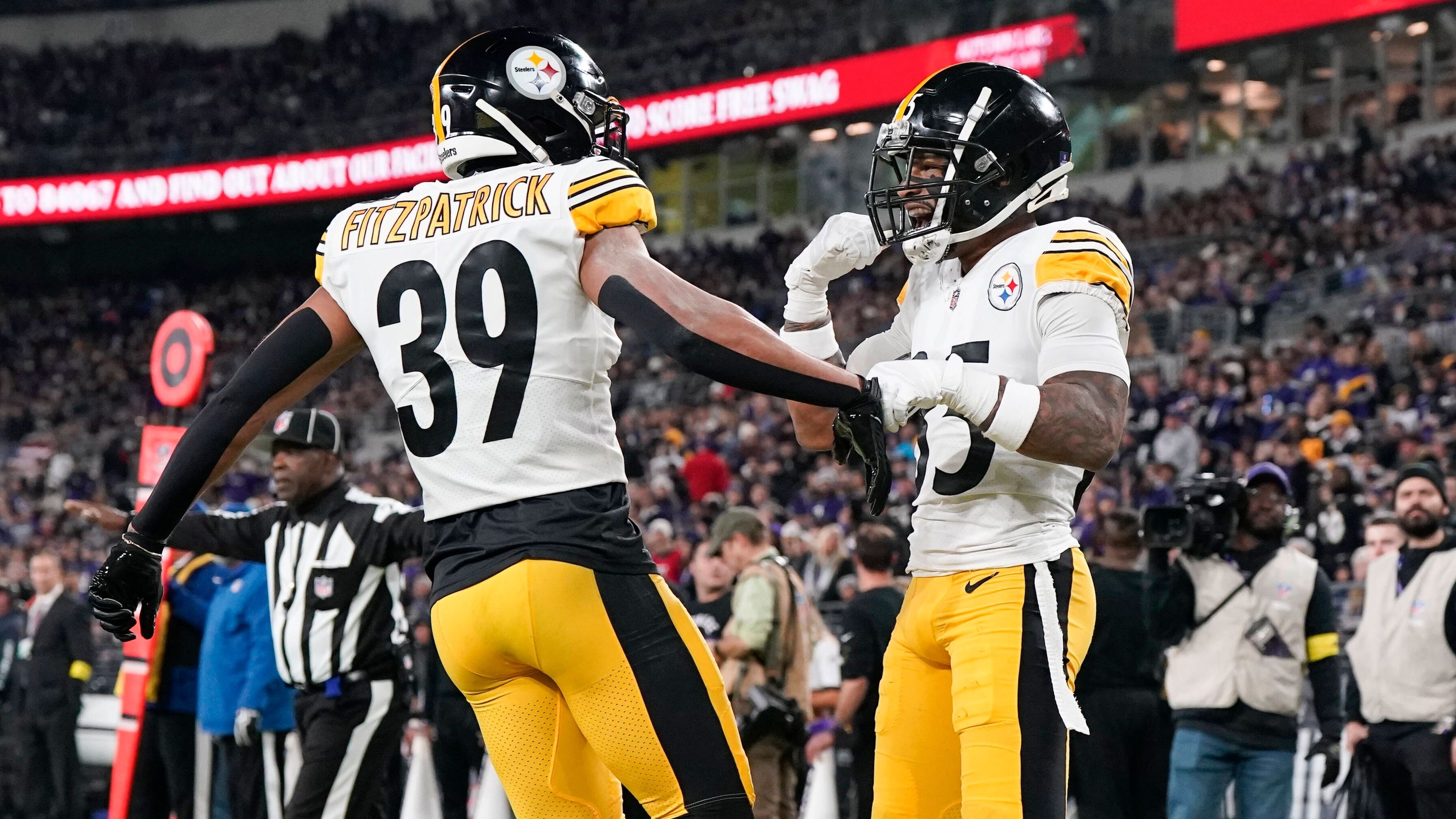 <strong>Platz 6: Pittsburgh Steelers - 46,3 Millionen US-Dollar</strong><br>Anzahl der Spieler: 15<br>Top-Verdiener: Minkah Fitzpatrick - 21,4 Millionen US-Dollar<br>Durchschnitts-Cap-Space pro Spieler: 3,1 Millionen US-Dollar<br>Prozentualer Anteil der&nbsp;Secondary am Cap Space: 17,95%