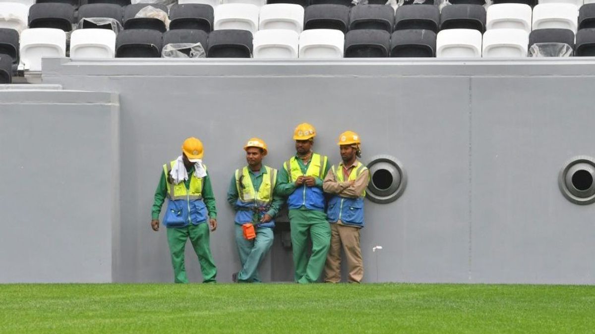 Katar: Fünf Coronafälle beim Stadionbau