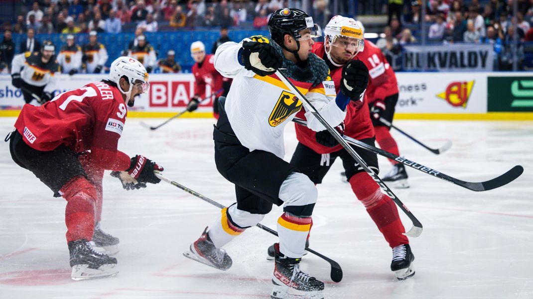 EishockeyWM 2025 DEBTeam in der Gruppe gegen Finalisten von 2024