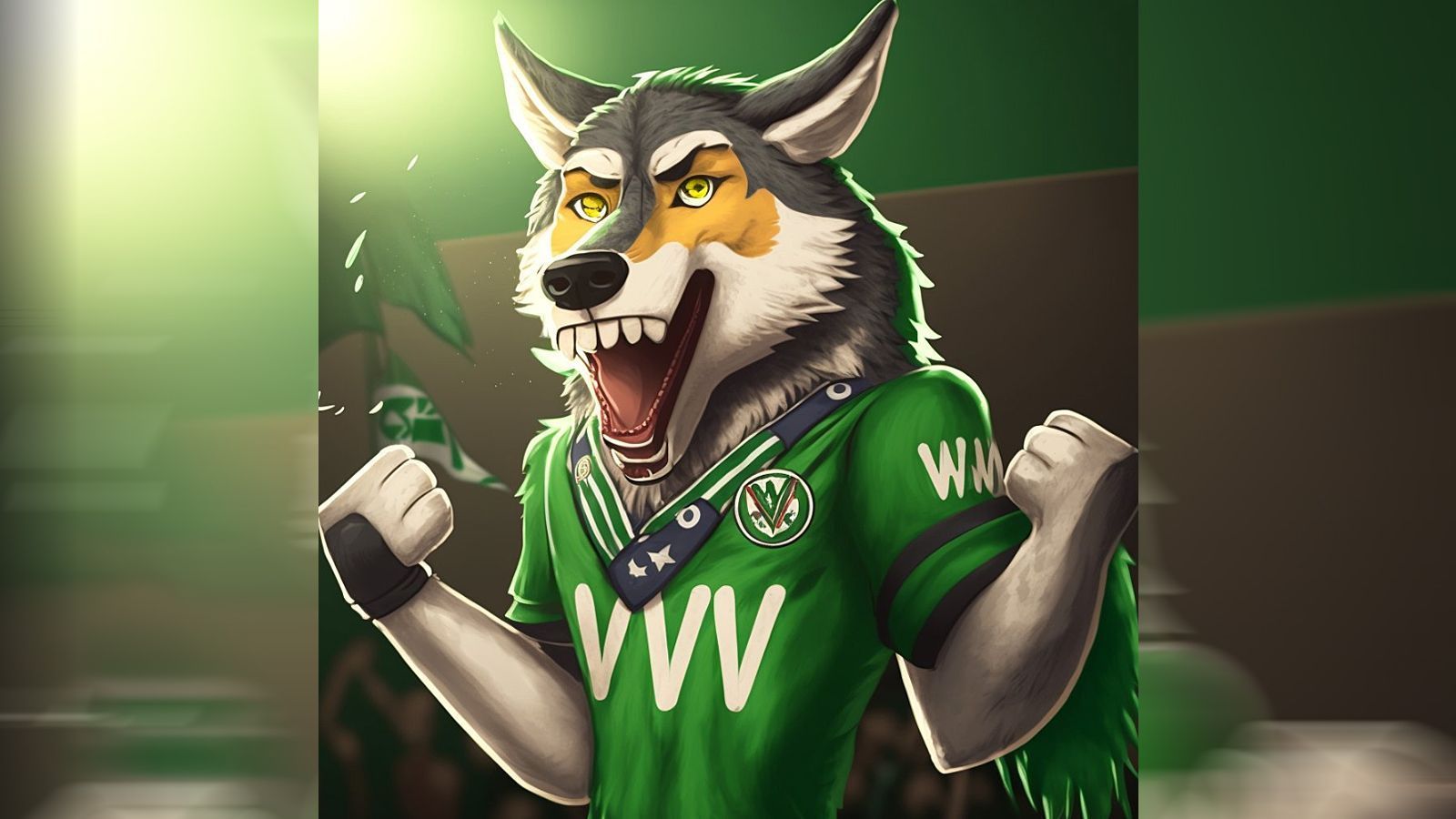 
                <strong>VfL Wolfsburg</strong><br>
                "Wölfi ist von der Disco-Atmo in den Stadien geschädigt und haut sich nun auf den großen Techno-Events alle möglichen Substanzen rein", lautet der Kommentar von "footballjessy" zum Ergebnis des VfL-Maskottchens, das die AI präsentierte.
              