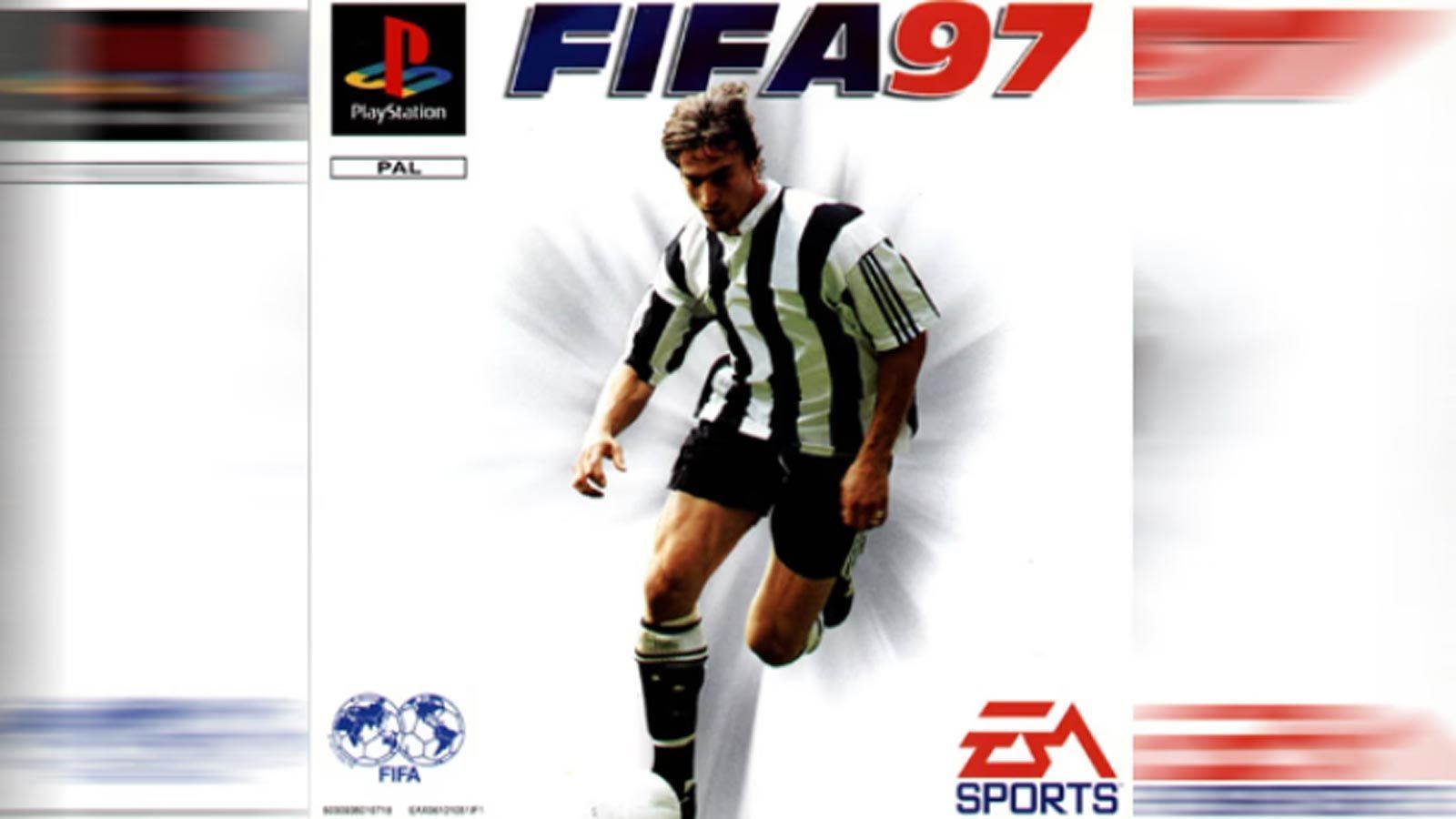 
                <strong>FIFA 97</strong><br>
                FIFA 97 - Cover-Spieler: David Ginola.
              