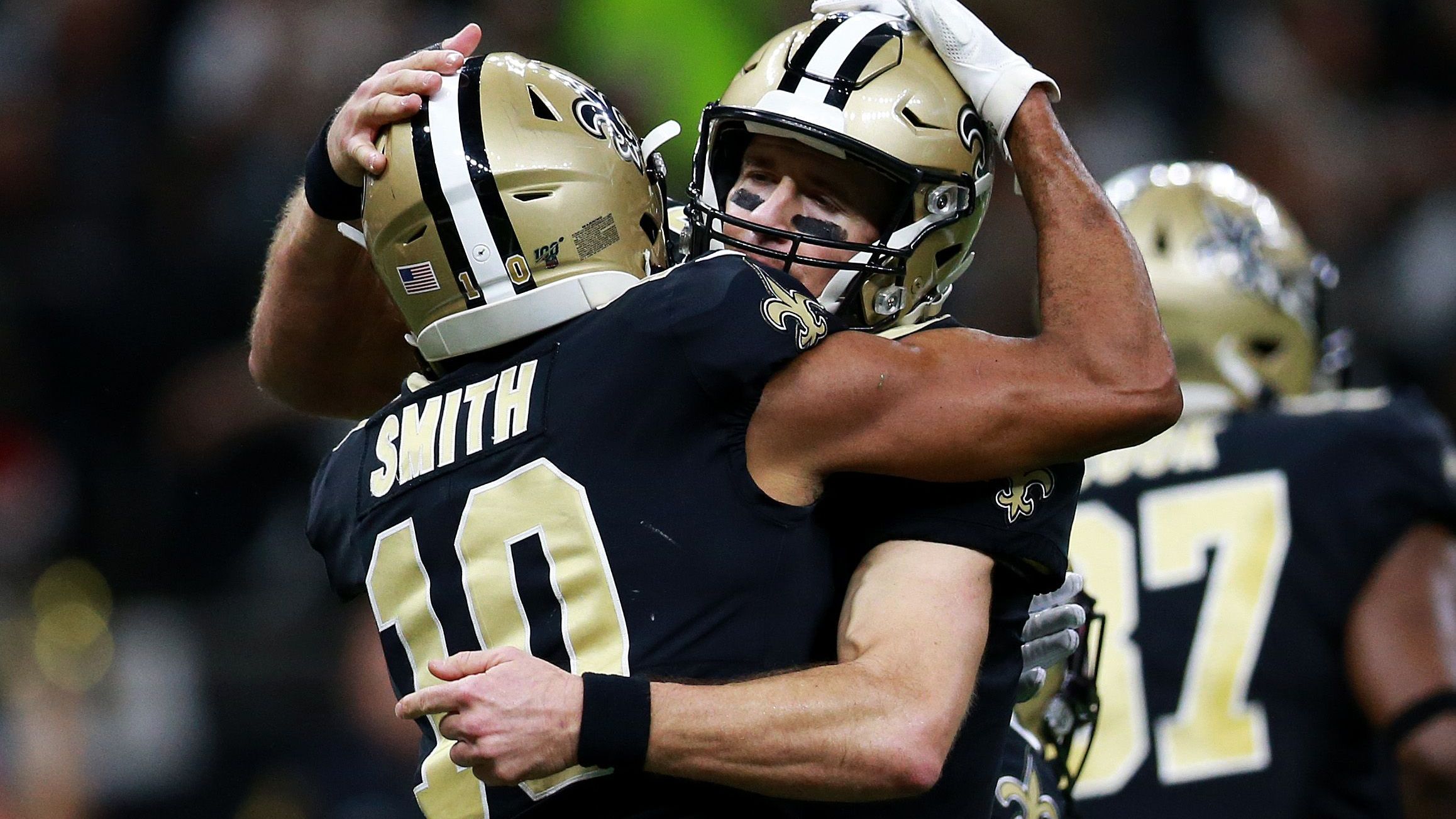 <strong>Drew Brees</strong><br>Letzter TD-Pass auf: Tre'Quan Smith <br>Wann: 17.01.2021