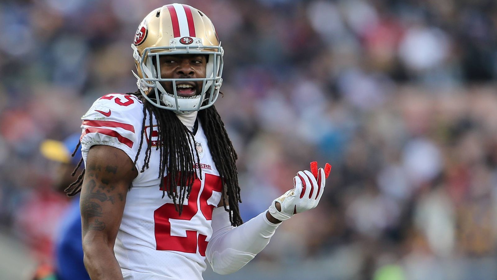 
                <strong>San Francisco 49ers: Richard Sherman (Cornerback)</strong><br>
                Madden-Rating: 93
              