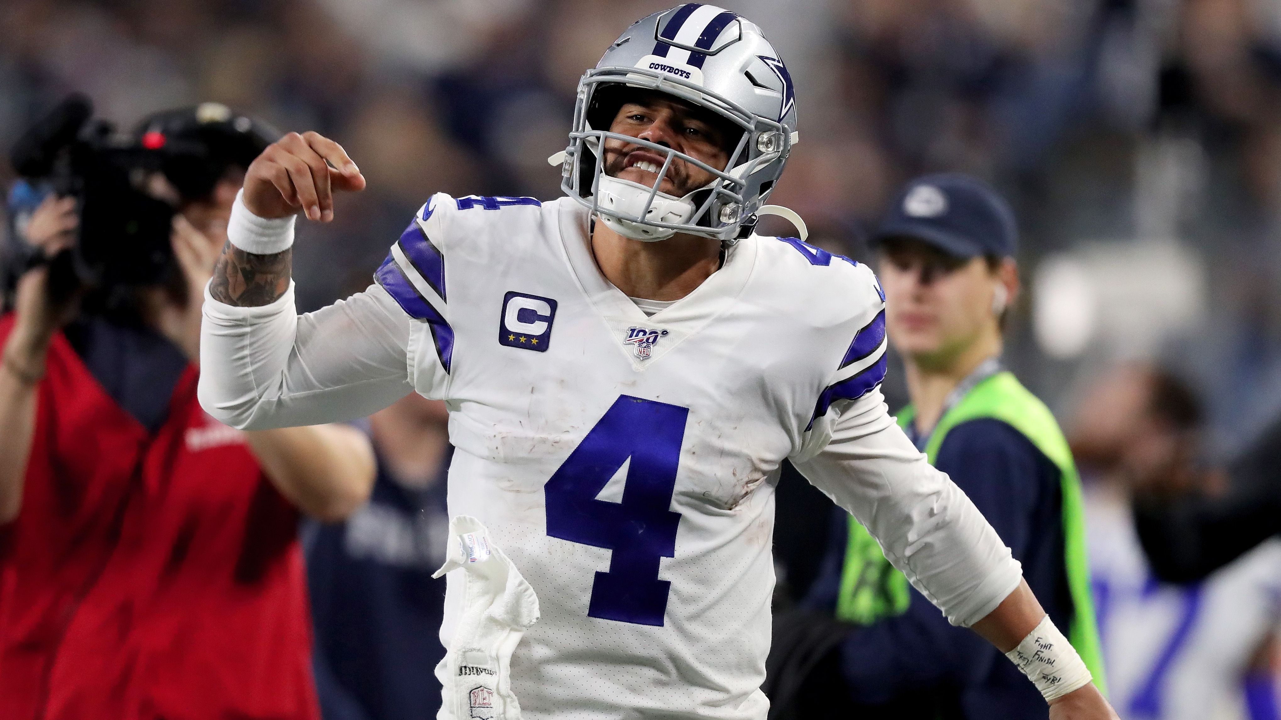 <strong>Dak Prescott (Dallas Cowboys)</strong><br>Am 8. September 2019 beim 35:17-Sieg über die New York Giants: 25 Completions für 405 Yards bei 32 Versuchen, 4 Touchdowns.