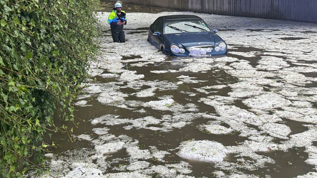 Unwetter im Allgäu