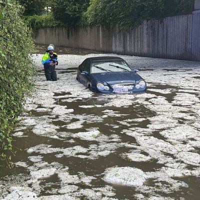 Unwetter im Allgäu