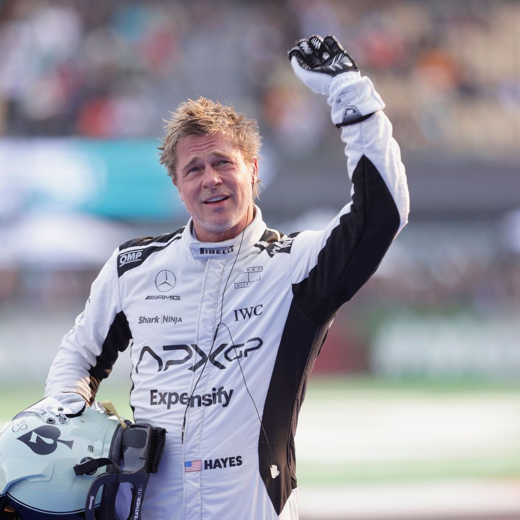 Schock auf der Formel-1-Strecke: Brad Pitt bricht beim Grand Prix in Las Vegas zusammen!