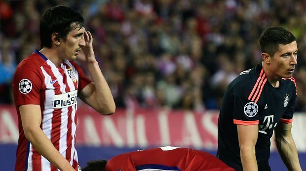 
                <strong>Stefan Savic</strong><br>
                Stefan Savic: Die personifizierte Sieggarantie für Atletico bekam den Vorzug vor Talent Lucas Hernandez.  Mit Savic auf dem Feld sind die Madrilenen noch ungeschlagen - weil er auch gegen die Bayern schnörkellos verteidigte. ran.de-Note: 2
              