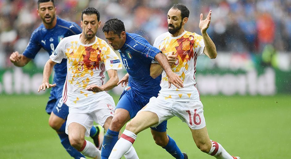 
                <strong>Einzelkritik Italien vs. Spanien 940</strong><br>
                Der Titelverteidiger ist raus! Taktisch perfekt organisierte Italiener ziehen Spanien beim 2:0-Sieg erfolgreich den Zahn. Die Noten zum EM-Achtelfinale!
              