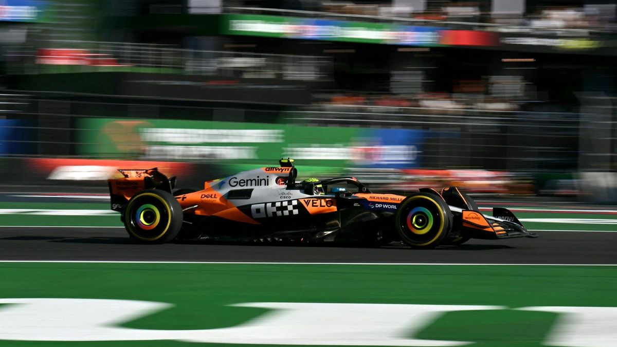 Lando Norris gibt das Tempo vor
