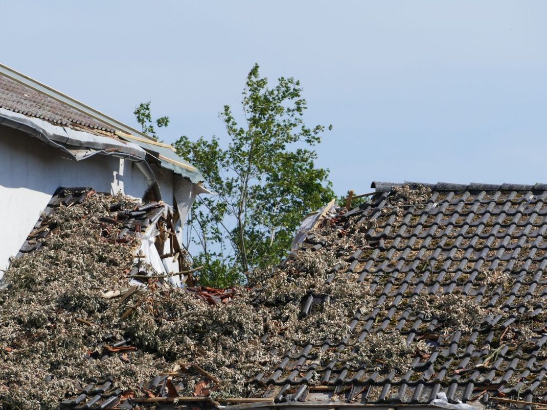 In Lippstadt entstanden 2022 durch den Tornado massive Schäden.