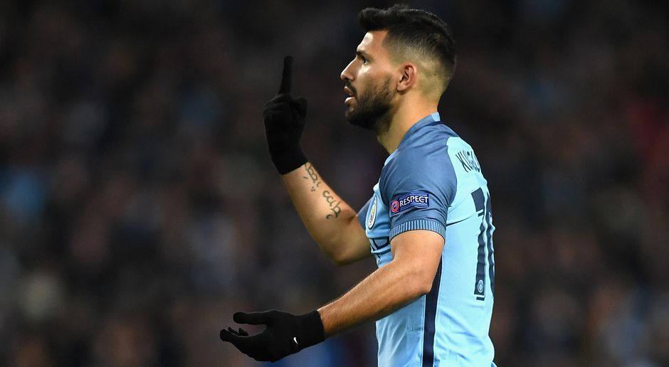 
                <strong>Angriff: Sergio Aguero</strong><br>
                Der Argentinier in Diensten von Manchester City gewann in seiner Karriere bisher ein Mal die Europa League (2009 mit Atletico Madrid), zwei Mal die Premier League sowie Gold bei den Olympischen Spielen 2008 in Peking.
              