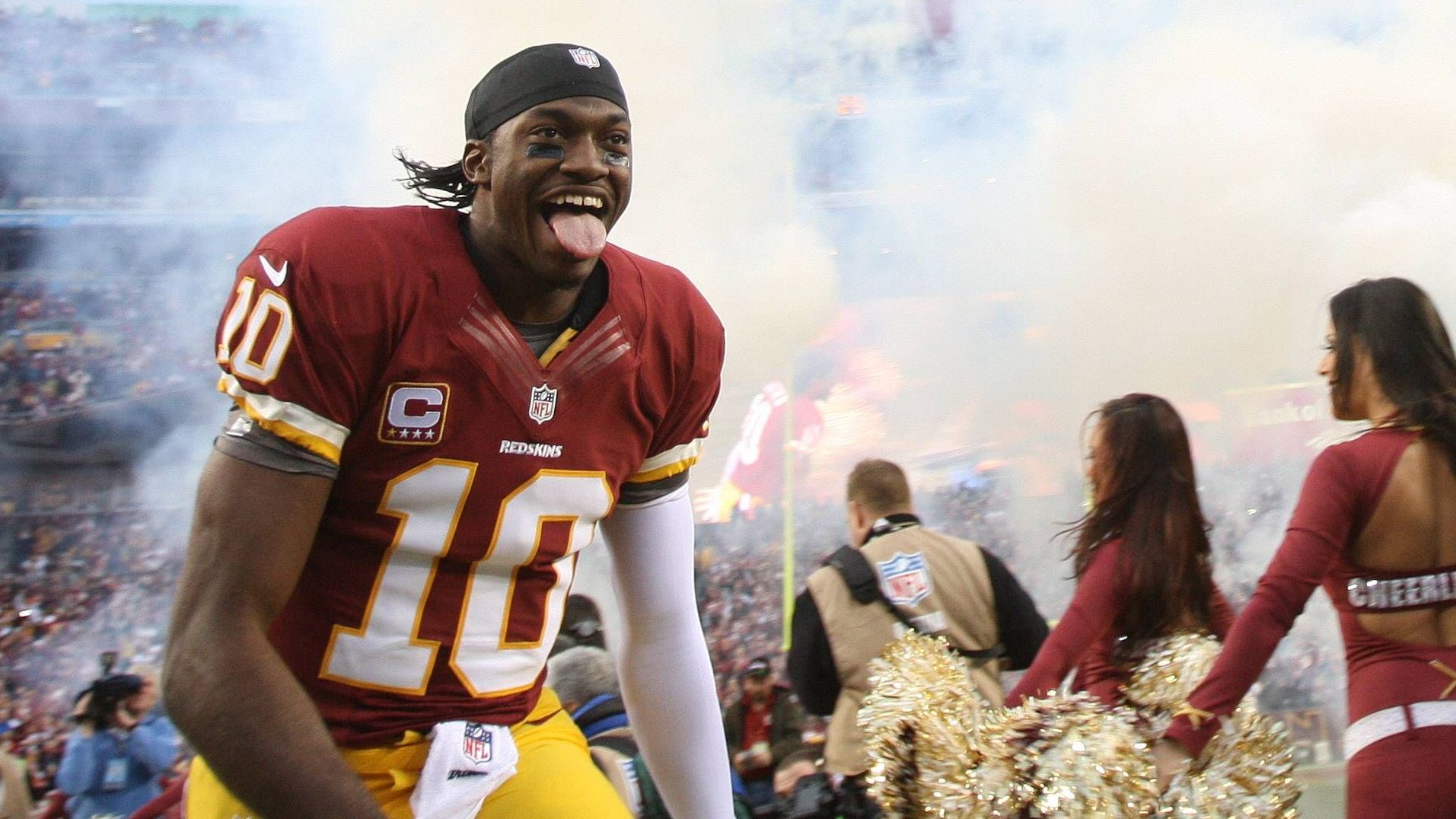 <strong>Robert Griffin III (Washington Redskins)</strong><br>Am 18. November 2012 beim 31:6-Sieg über die Philadelphia Eagles: 14 Completions für 200 Yards bei 15 Versuchen, 4 Touchdowns.