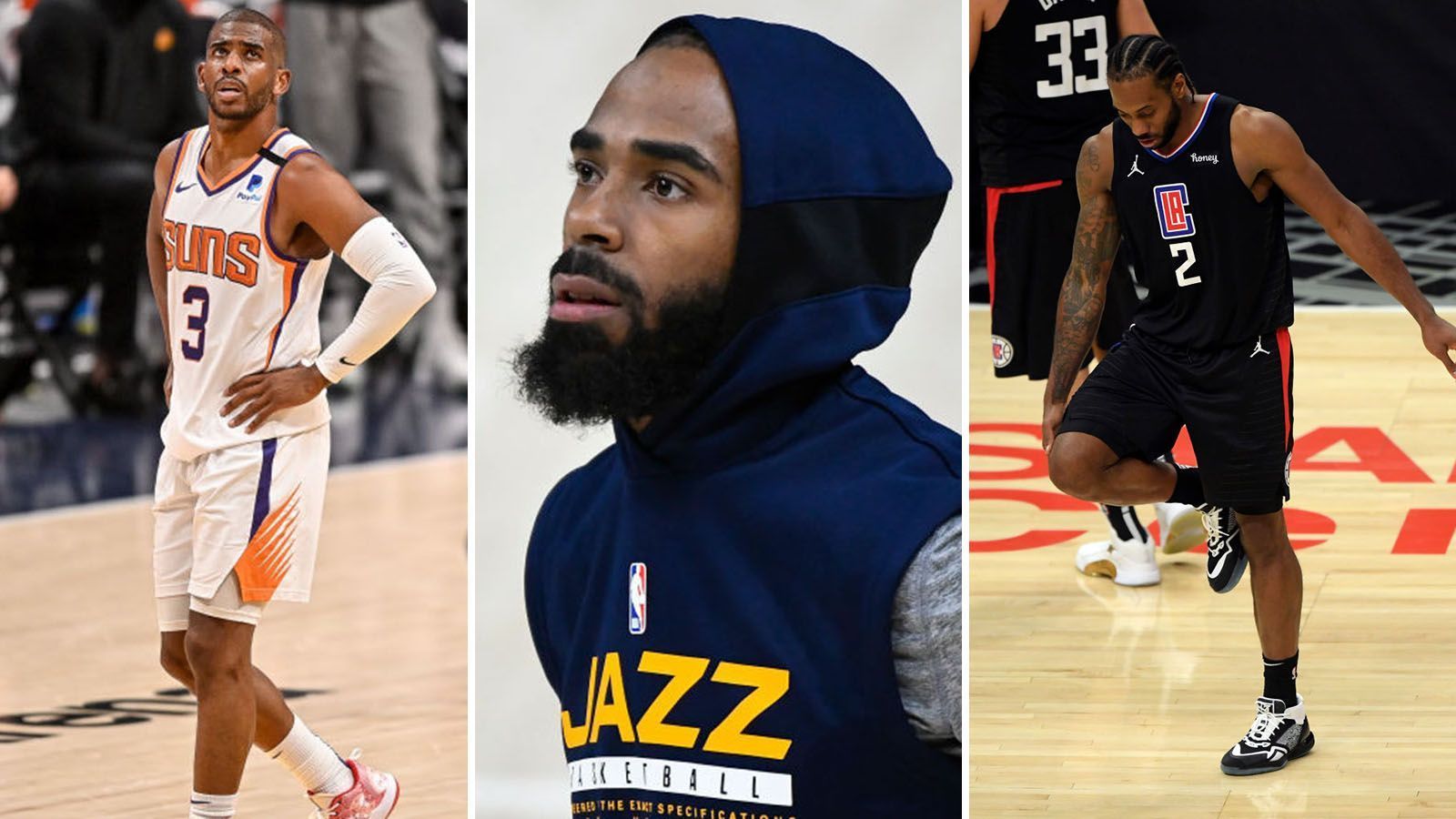 
                <strong>Diese Stars haben bereits Playoff-Spiele verpasst</strong><br>
                Die NBA-Playoffs 2021 werden von so vielen Verletzungen von Superstars überschattet, wie selten zuvor. Immer wieder müssen Teams elementare Ausfälle verkraften, die sie ihrer Chancen auf den Titel berauben. ran.de gibt einen Überblick, welche Stars bereits ausgefallen sind oder sogar weiterhin ausfallen werden und nennt mögliche Gründe dafür. 
              