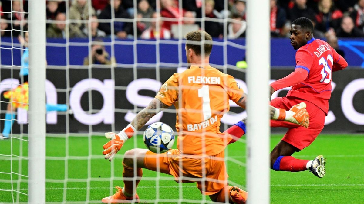 In Leverkusen fielen neun Tore