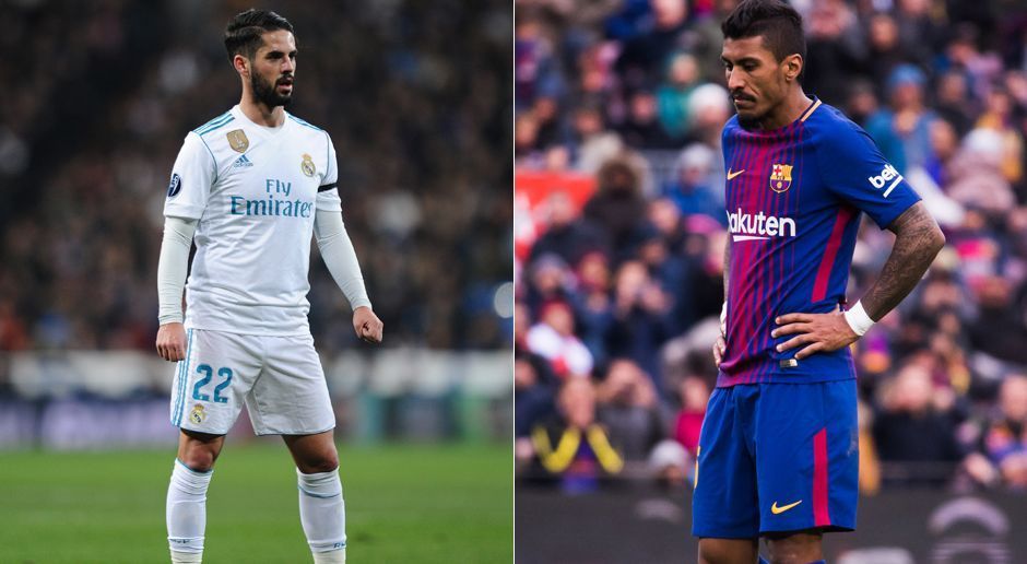 
                <strong>Offensiver Mittelfeldspieler: Isco vs. Paulinho</strong><br>
                Wir verzichten in unserem Head-to-Head auf ein 4-3-3-System und stellen auf 4-3-1-2 um. Deshalb begegnen sich Isco und Paulinho im offensiven Mittelfeld. Erst als Fehleinkauf deklariert, macht Paulinho in den vergangenen Monaten immer mehr auf sich aufmerksam. Allerdings ist Isco stärker einzuschätzen als der Brasilianer. Isco feierte sieben Torbeteiligungen in 15 Ligaspielen, der ehemalige China-Kicker muss sich im Clasico-Debüt hingegen erst einmal akklimatisieren. Punkt für Real - 8:4.
              