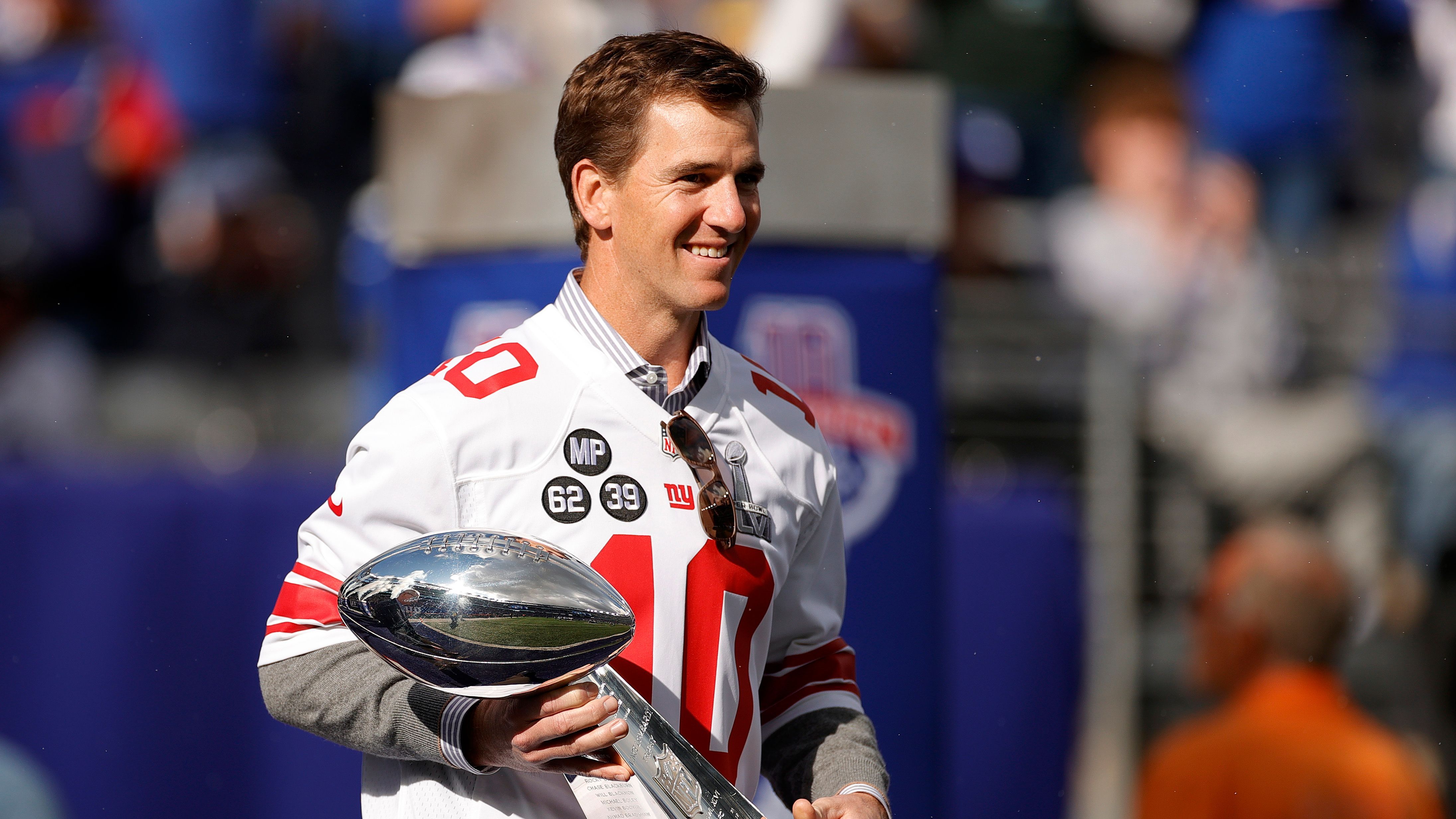 <strong>Platz 23 (geteilt): Eli Manning</strong><br>Playoff-Spiele: 12<br>Playoff-Siege: 8<br>Teams: New York Giants