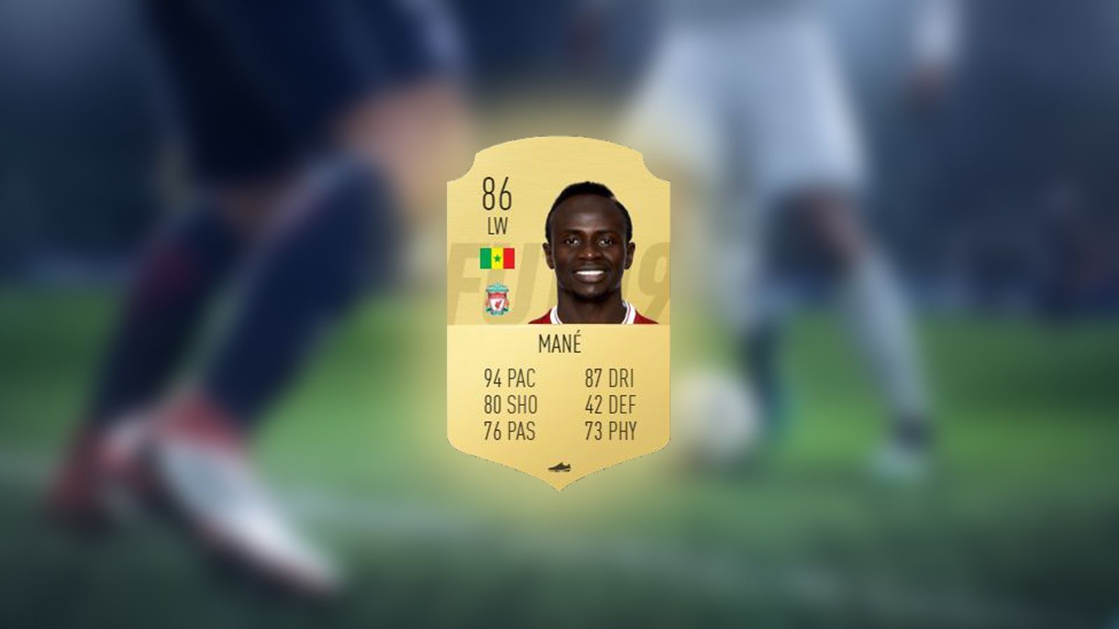 
                <strong>Sadio Mané - Tempo: 94</strong><br>
                Auf 94 Tempo kommt auch Liverpool-Star Sadio Mané. Der Senegalese spielt im Team von Jürgen Klopp eine wichtige Rolle - und wird es wohl auch in die Ultimate Teams zahreicher FIFA 19-Spieler schaffen.
              