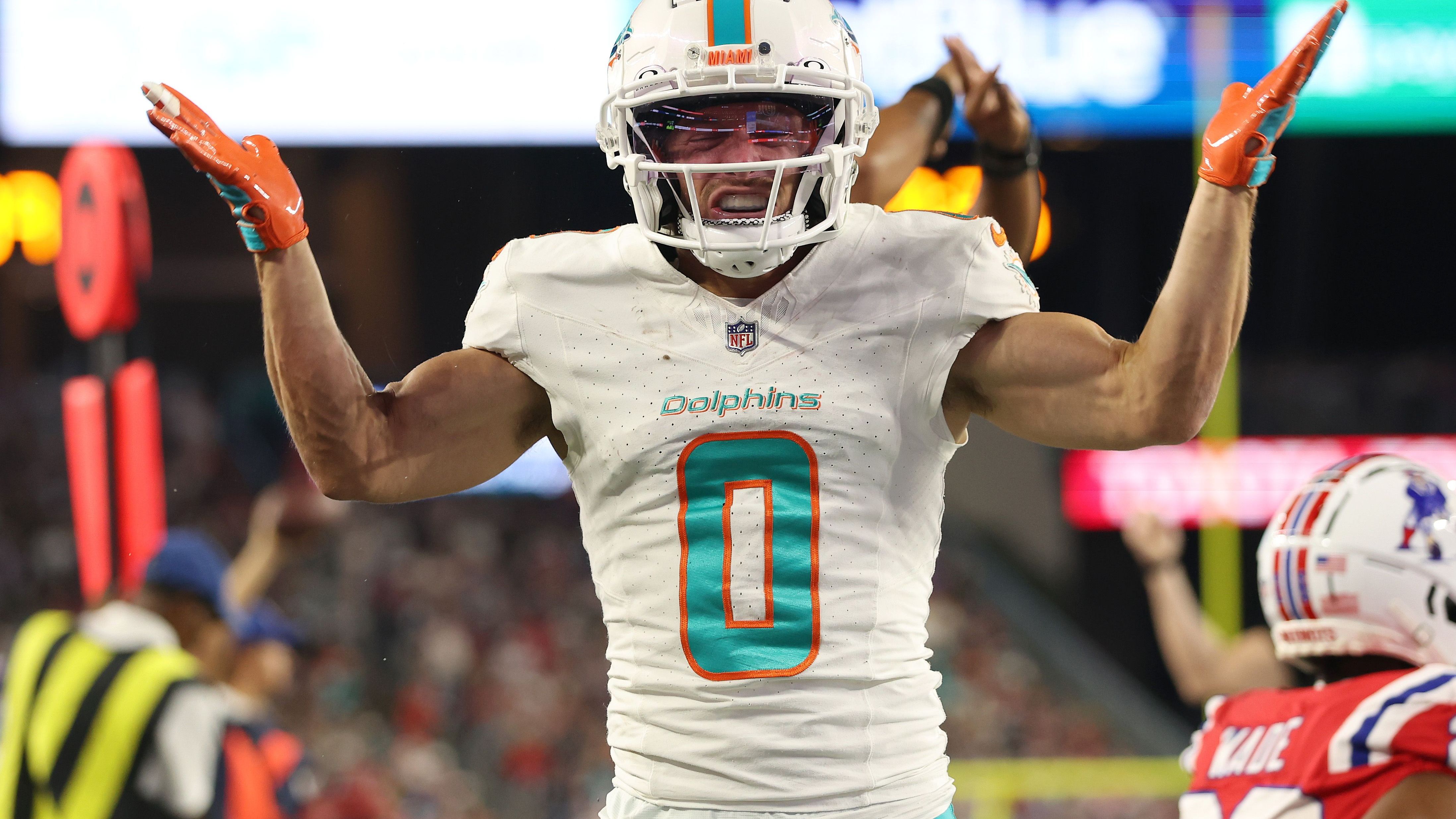 <strong>Return Specialist in der AFC</strong><br> Braxton Berrios<br> Miami Dolphins