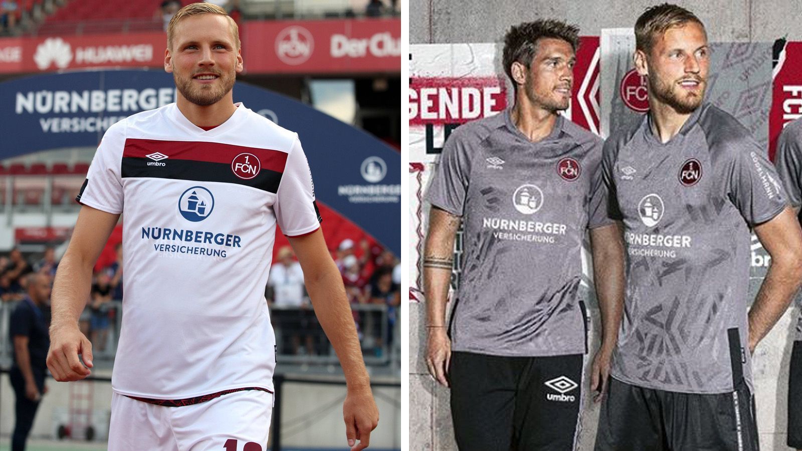 
                <strong>1. FC Nürnberg</strong><br>
                Das Heimtrikot der Franken wird bei einem exklusiven Relaunch am 24. Juli veröffentlicht, bisher spielten die Nürnberger im weißen Auswärtstrikot mit schwarz-rotem Querstreifen auf der Brust. Als Ausweichtrikot greift der "Club" auf ein überwiegend graues Jersey mit dunklen Elementen im Brustbereich zurück. 
              