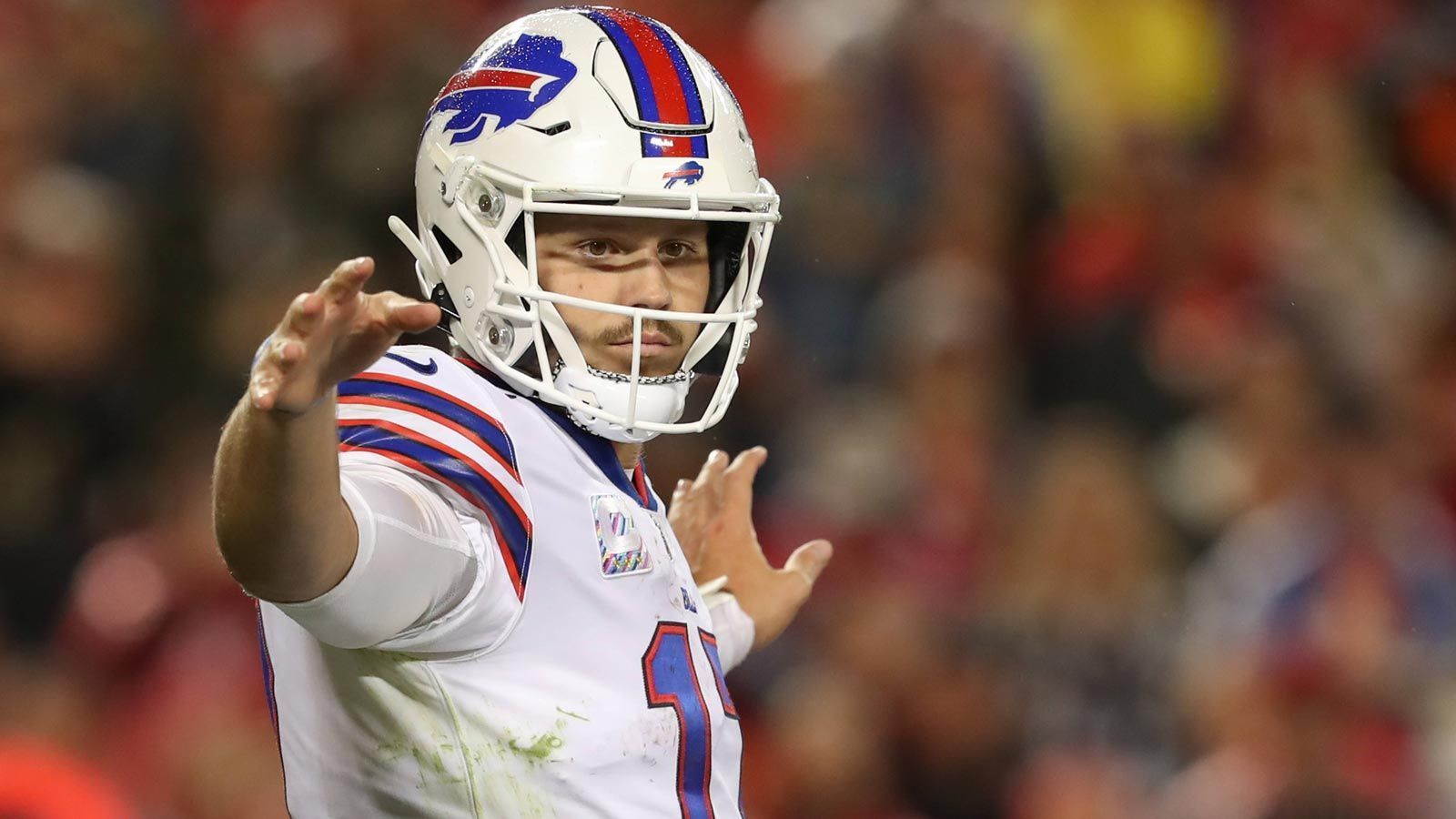 
                <strong>3. Platz: Josh Allen</strong><br>
                &#x2022; Position: Quarterback <br>&#x2022; Team: Buffalo Bills <br>&#x2022; Wettquote: +1.200 (100 Dollar Einsatz = 1.200 Dollar Gewinn)<br>
              