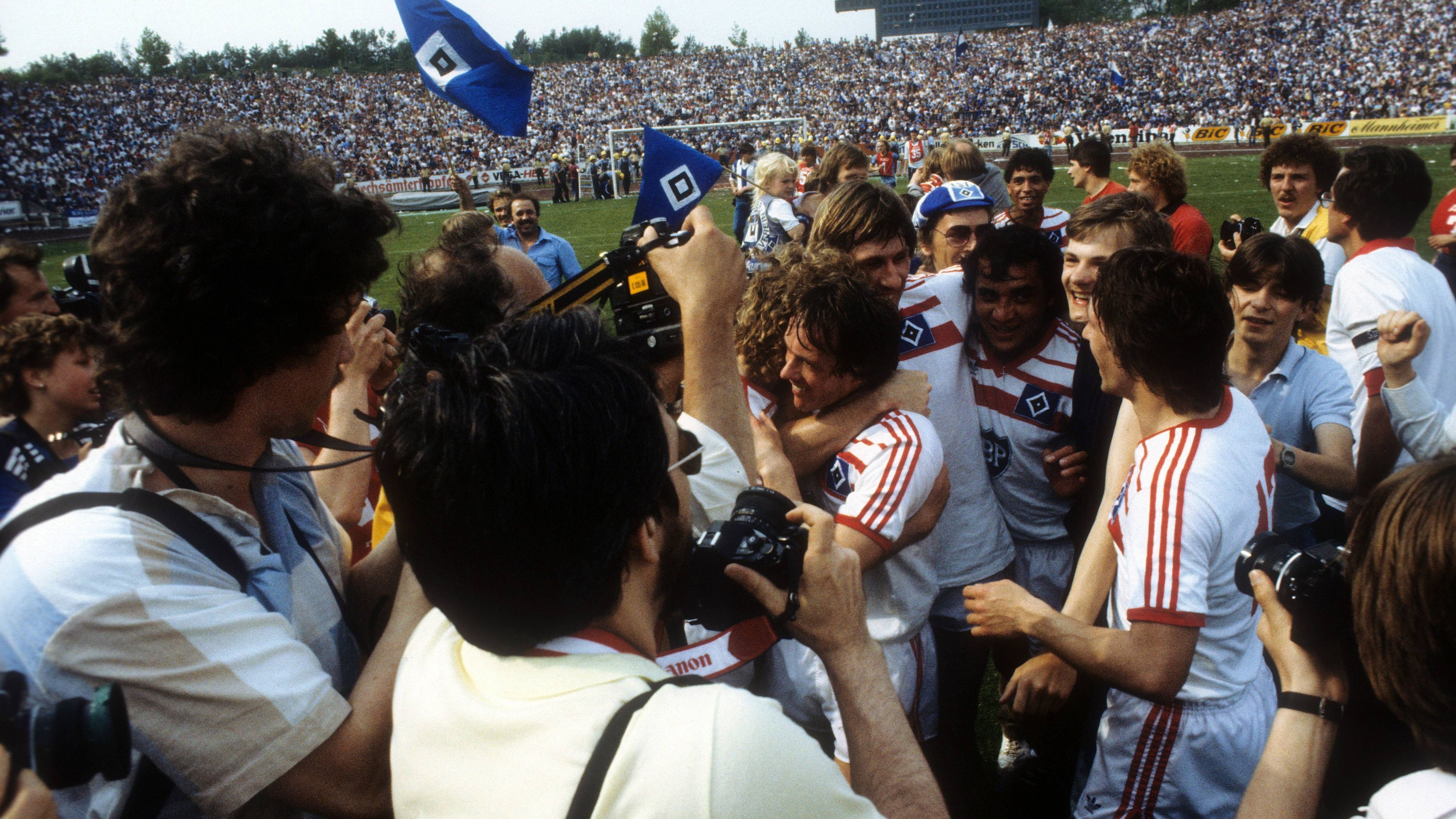 <strong>3 x Bundesliga-Meister: Hamburger SV (Titel gesamt: 6)</strong><br>Meister in den Spielzeiten: 1978/79, 1981/82, 1982/83