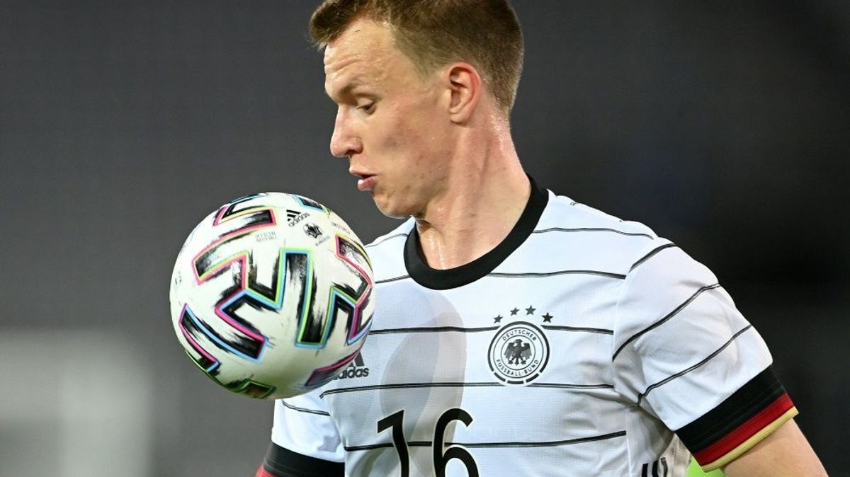 Lukas Klostermann  konnte nicht am Training teilnehmen